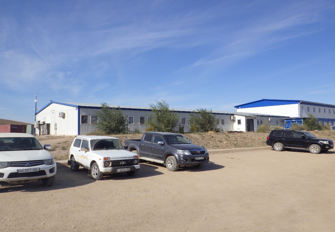 Административный офис на месторождении Пустынное, Актогайского района Карагандинской области